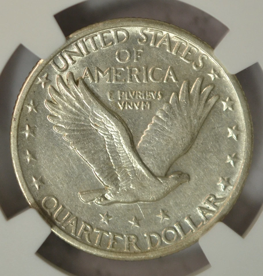 1918 Standing Liberty quarter, NGC XF45 - Image 3 of 3