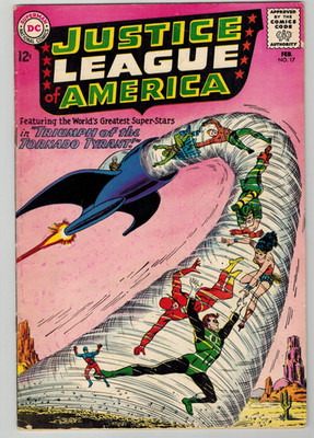 Justice League of America #17 (DC Comics February 1963) FN-