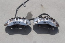 08-15 Cts-v Front Brembo Calipers Pair 6 Piston Used Silver 65k Miles