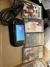 Sony PSP-3000 Handheld System Black with Case, Games And Charger(Good condition)