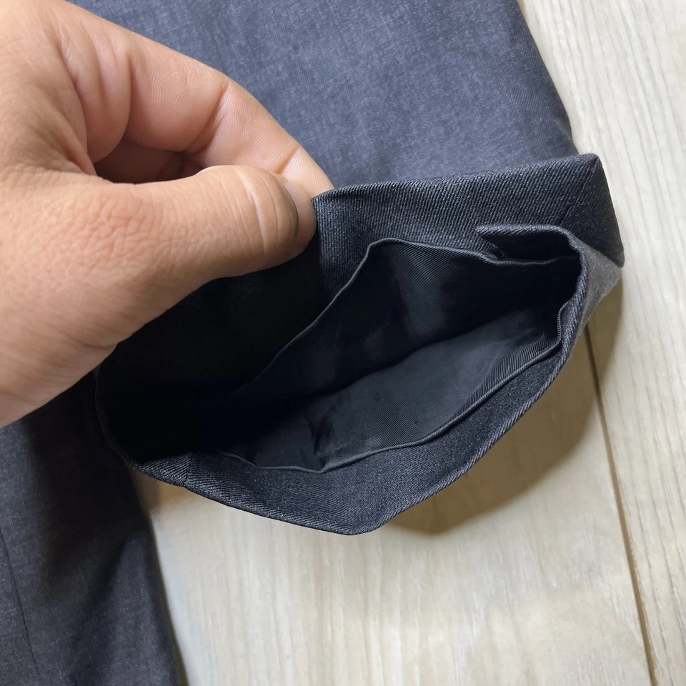 Abrigo deportivo de lana Luciano Barbera traje blazer chaqueta para hombre talla EU 52 (US 42) gris Foto 4 de 4