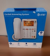 AT T CL4940 Single Line Corded Phone - White