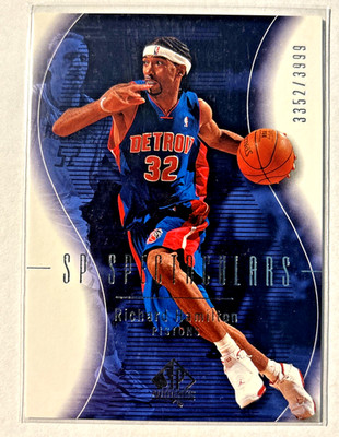 2003-04 SP Authentic - SP Spectaculars Richard Hamilton #107 /3999