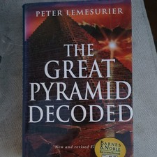 The Great Pyramid Decoded by Peter Lemesurier Hardcover Barnes & Noble Exclusive