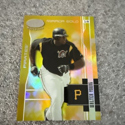 2003 Leaf Certified Materials Walter Young Mirror Gold RC /25 Pirates #151 FOTL
