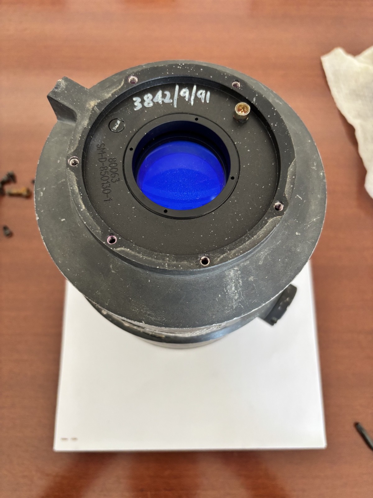 TVS5 AND PVS4 Front Objective Lens. Damaged: Body. Not ship to USA