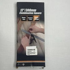 RONGPRO 12“ Combination Square Inch/Metric Metal Stainless Steel Combo Measure