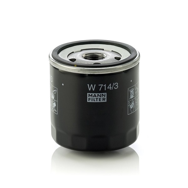 ÖLfilter Mann-Filter W 714/3 FüR Alfa Romeo Fiat Lancia Zastava Yugo Maserati-image