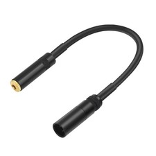 Mini 3Pin Male to 3.5mm Female TRS Stereo Balanced Adapter Cable Extension
