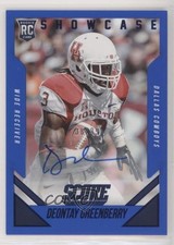 2015 Score Rookie Showcase Signatures 38/99 Deontay Greenberry #426 Auto 0c2