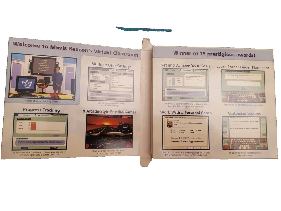 Mavis Beacon Teaches Typing Version 15 PC CD Rom (2006) Ages 8+ - Image 3 of 4