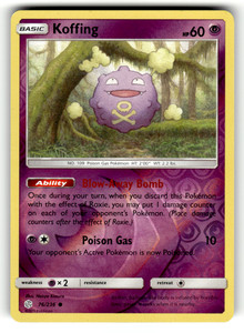 Koffing 76/236 Reverse Holo Common - Cosmic Eclipse