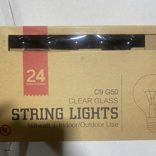 TAVOLO IN BORSA C94824C JET STRING LUCI CON LAMPADINE TRASPARENTI 48 PIEDI 24 LUCI - Foto 5 di 9