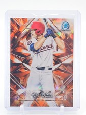 ELI WILLITS 2025 BOWMAN CHROME SAPPHIRE SELECTIONS ORANGE /25 #SS-8 Q6642