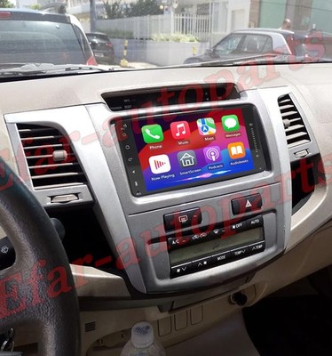 7'' For Toyota Fortuner Hilux 2005-2014 Wireless Android Carplay Car Stereo Radio