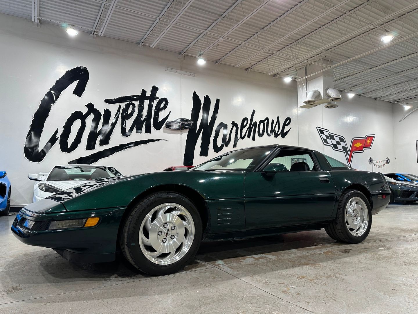 1994 [000] Dark Green Gray Metallic Chevrolet Corvette   | C4 Corvette Photo 5