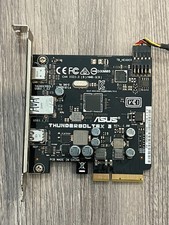 Asus ThunderboltEX 3 PCI-E Expansion Card w/ hard-to-find Header Cable