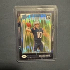 2024 Panini Donruss Optic - Rated Rookie Drake Maye #229 Purple Shock Prizm (RC)