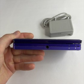 Nintendo 3DS Handheld Video Game Console Purple CTR-001 (USA) W Charger