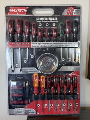 Maxtech Screwdriver Set - 52 Pieces - Brand New