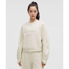 NWT Lululemon Scuba Oversized Pullover Wordmark - MSRP 118 - Size M/L