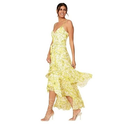 Badgley Mischka Yellow Mixed Print Floral Dress / Gown Size 6 Spring Sundress | eBay Badgley Mischka Yellow Mixed Print Floral Dress / Gown Size 6 Spring Sundress | eBay