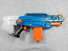 Zombie Longshot Longstrike Nerf Blaster 12 Round Mag Elite NO BULLETS SKU K32
