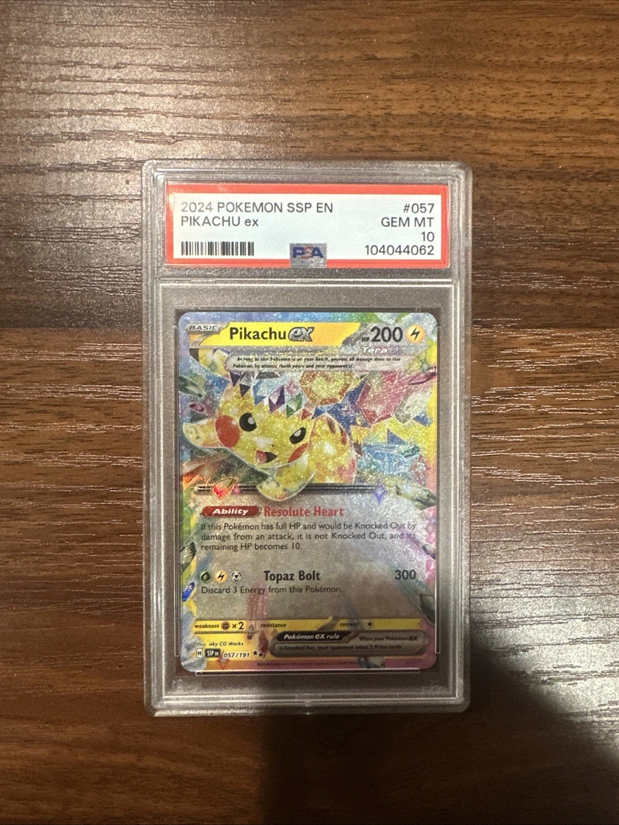 Pikachu Pokémon TCG Professional Sports Authenticator (PSA) Grade