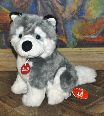 #ad TRUDI Plush Marcus Husky Puppy Dog NWT $50.00