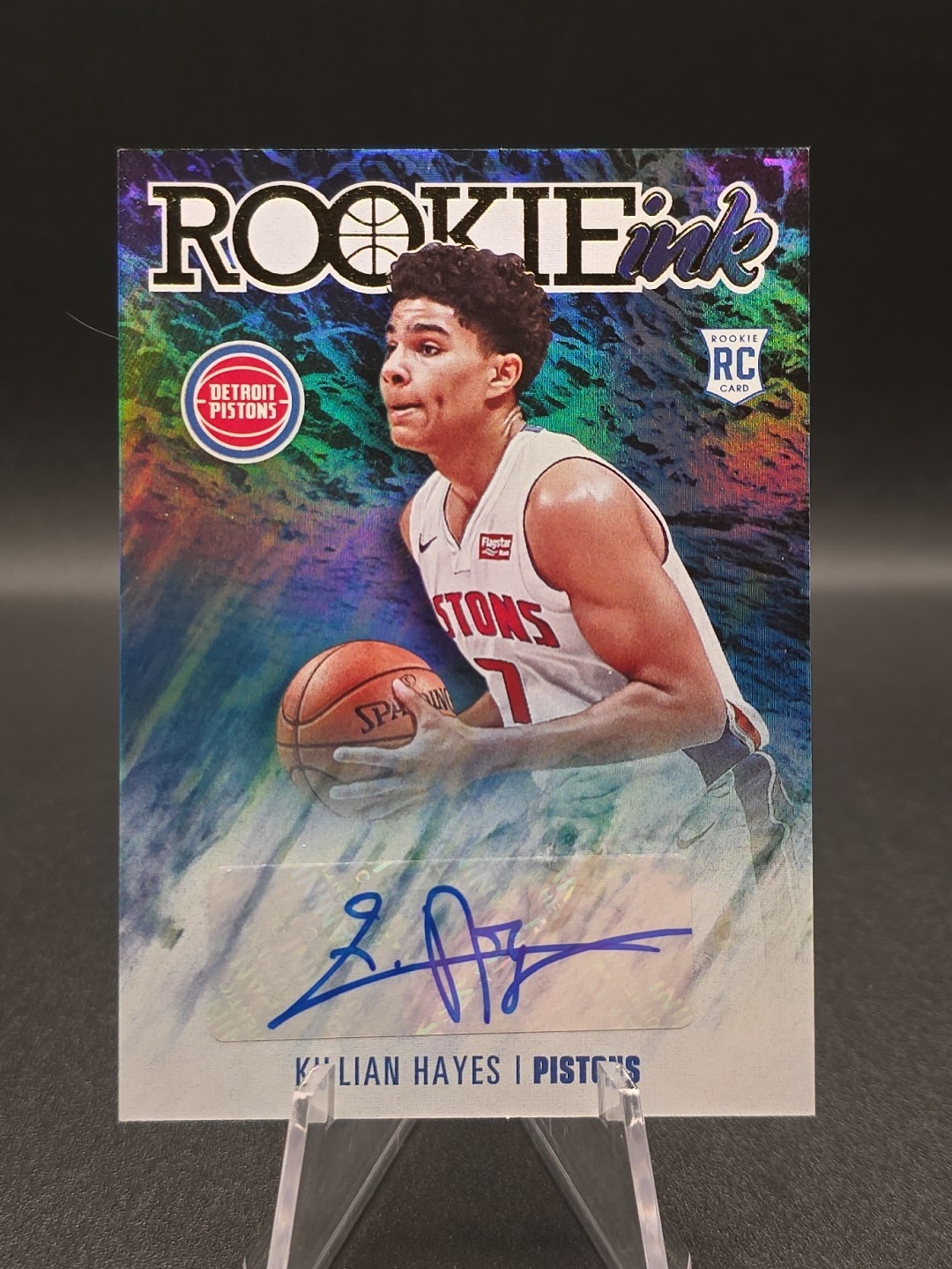 Killian Hayes 2020-21 Panini Hoops Auto Rookie Ink Autograph #RI-KHY