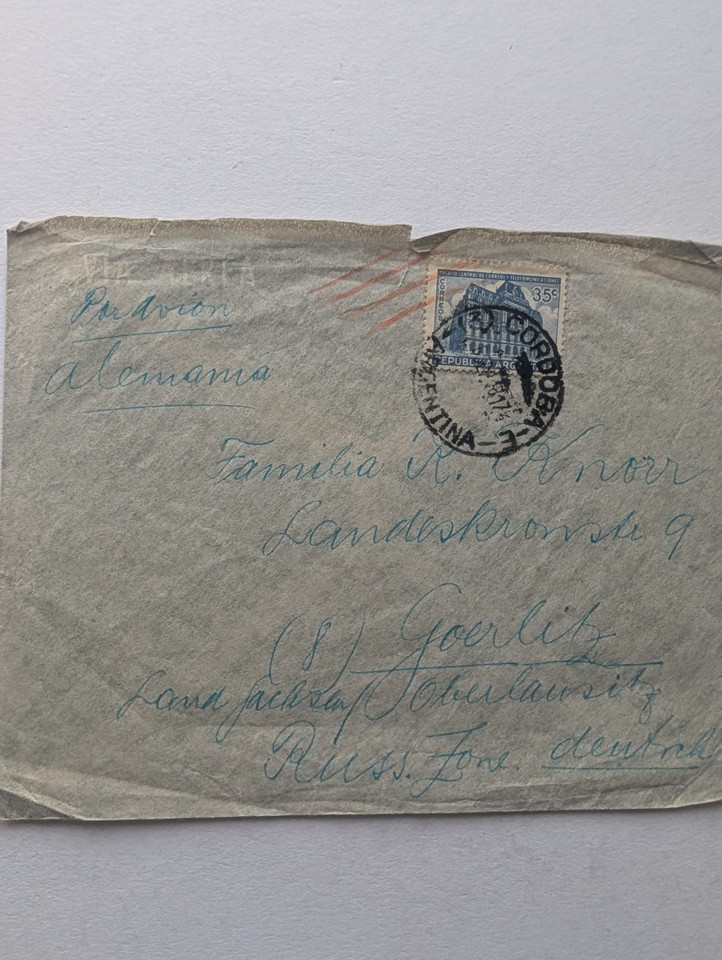 Argentinien Beleg nach Görlitz | eBay