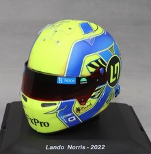 Spark Lando Norris 2022 Formula 1 Grand Prix Replica 1/5 Scale Helmet 5HF075 NEW