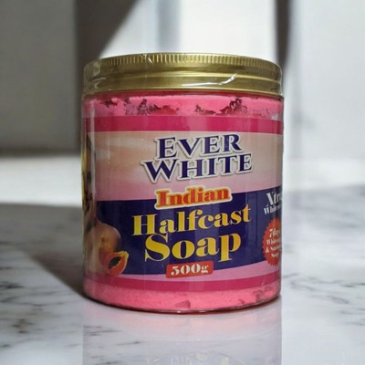 1x Ever White Indian Whitening Body Soap. 500g.