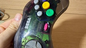 READ INFO - RARE - 2x Skeleton Sega Saturn Cool Controller Pad