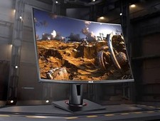 ASUS TUF Gaming VG27VQ 27 Curved Monitor - Black