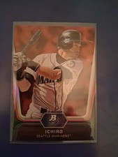 2012 Bowman Platinum Red Ichiro Suzuki #8 HOF 