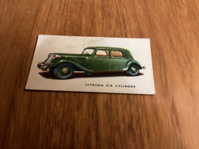 KELLOGG S- MOTOR CARS (farbig) 1949 - Nr 21 Citroen Sechszylinder
