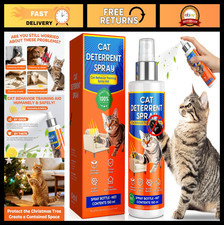 Cat Deterrent Spray for Indoor/Outdoor Use, Scratch Marking Protection, 5.07 F