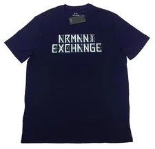 Armani Exchange T-shirt Color Blue Size XL (NEW WITH ORIGINAL TAGS)