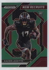 2024 Panini Prizm Draft Picks New Recruits Green Xavier Legette #NR-XLE 1u6