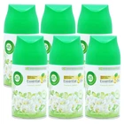 6 x Air Wick Freshmatic Max Air Freshener Refill Freesia & Jasmine 250ml