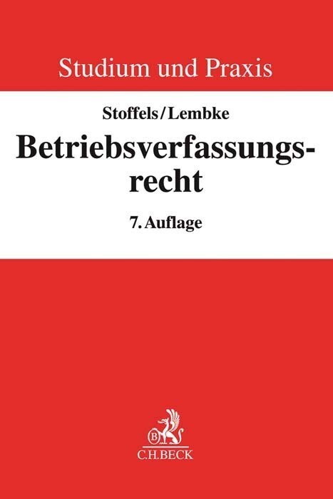 Betriebsverfassungsrecht | 2020 | Deutsch