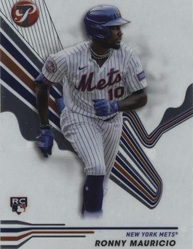 Ronny Mauricio 2024 Topps Chrome Logofractor Rookie Purple