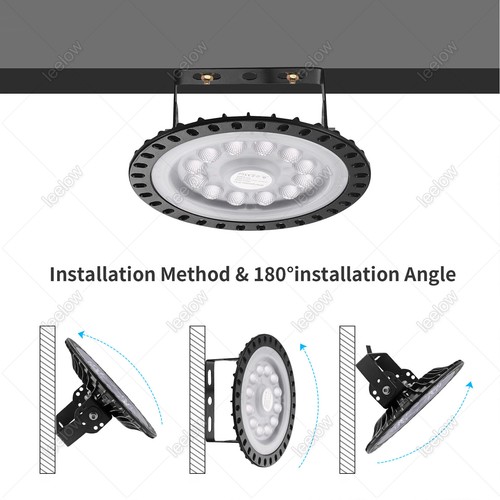 100W 200W 300W LED Hallenbeleuchtung Deckenstrahler Hallenstrahler Industrielamp - Bild 231 von 281