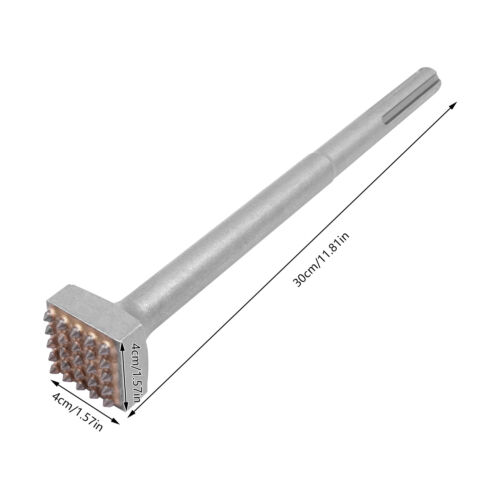25Zähne Quadratischer Kopf Betonmeißel SDS-Max Stockerplatte Meißel Schlaghammer - Bild 3 von 12