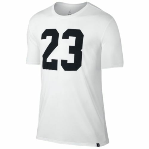Nike Jordan Iconic 23 Tri-Blend T-Shirt weiß Herren XL 2XL 3XL BRANDNEU MIT ETIKETT - Bild 1 von 3
