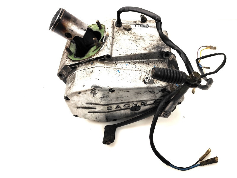 Hercules K 125 BW Original Motor ohne Zylinder mit Zündung u Kolben