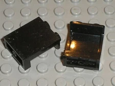 2 x LEGO black panel ref 87552 / set 70810 70815 6243 76005 76042 75059 4840 ...