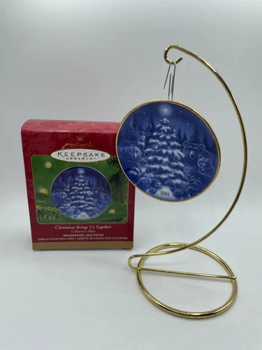 Hallmark Keepsake Christmas Brings Us Together Plate Ornament QX8285