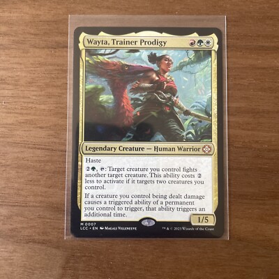 MTG, Wayta, Trainer Prodigy, Mythic, M/NM, Magic The Gathering Karte